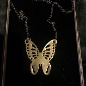 Silver Butterfly necklace